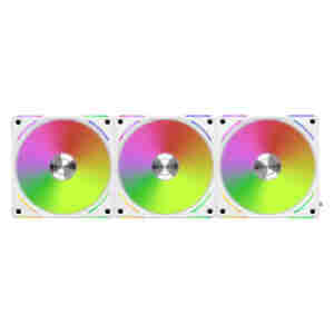 Ventilator Lian-Li UNI FAN AL120 V2 120mm, bela RGB (3 pack + kontroler)
