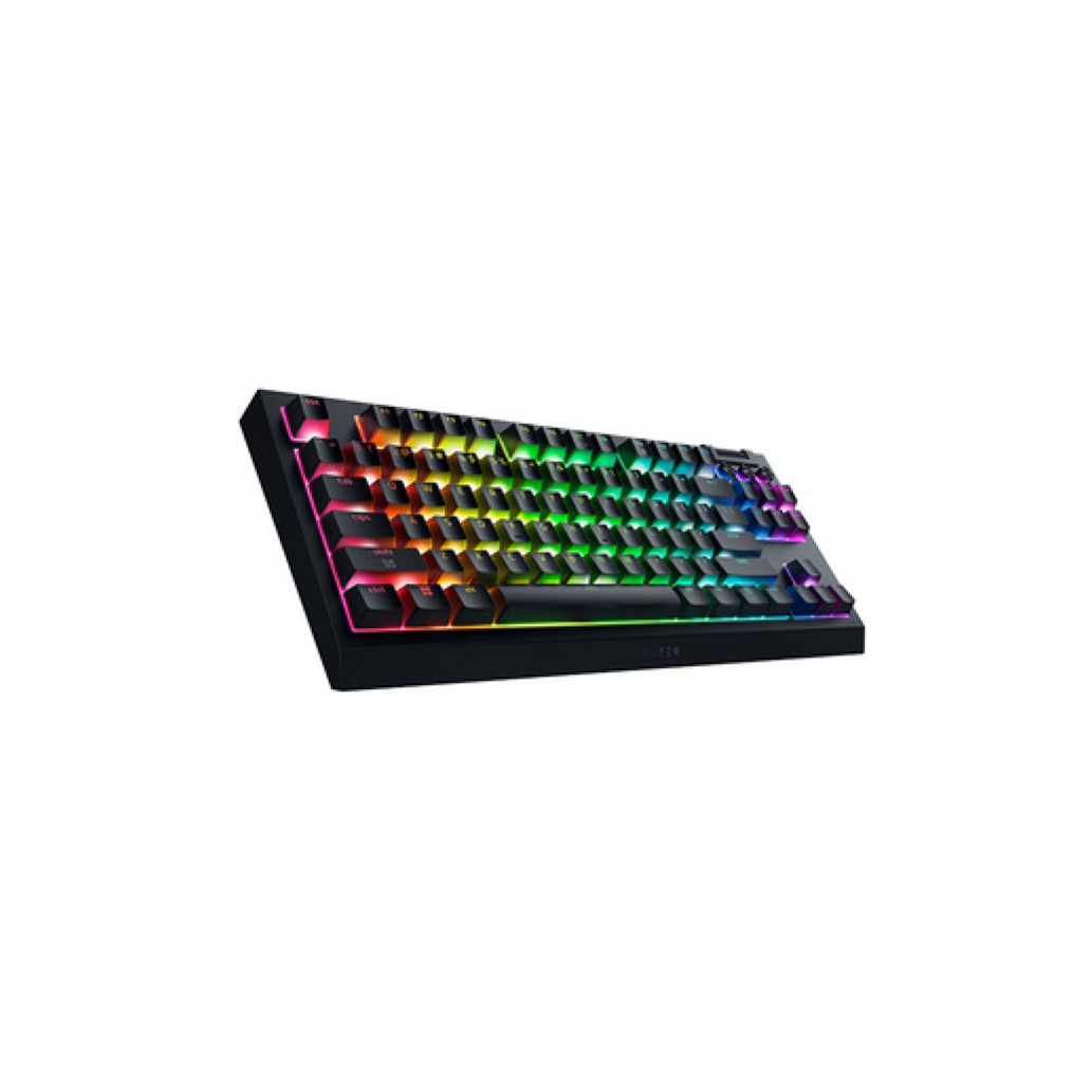 Gaming Tipkovnica brezžična Bluetooth USB-C/A Razer BlackWidow V4 Tenkeyless HyperSpeed US | SLO gravura črna RGB (RZ03-05480100-R3M1) - slika 3