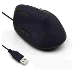 Miš Ewent USB optična Ergonomic Vertical 1800dpi črna (EW3157)