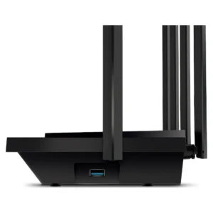 Usmerjevalnik brezžični TP-Link WiFi6 802.11ax AX5400 4804Mbit/s dualband MU-MIMO OFDMA 4xLAN 6x antena (ARCHER AX73)