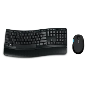 Tipkovnica in miš Microsoft brezžična desktop Sculpt Comfort Desktop ENG priložen naslon za zapestja SLO gravura (L3V-00021)