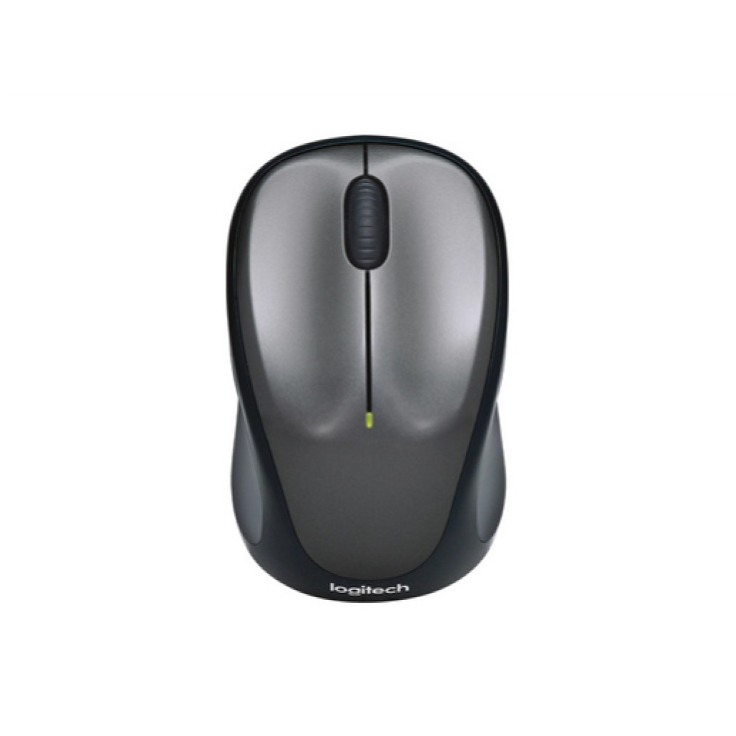 Miš brezžična za notesnike Logitech M235 1000DPI nano reciever siva (910-002201)