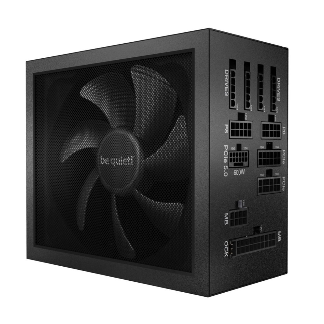 Napajalnik - 750W Bequiet Dark Power 13 80Plus Titanium 93,8% ATX 12V V3.0 Modular 135mm črna (BN333)