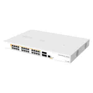 STIKALO 24-PORT 4x SFP Mikrotik 100/1000 PoE Managed Rack (CRS328-24P-4S+RM)