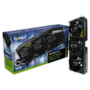 Grafična kartica nVidia RTX5070Ti Palit GamingPro-S OC - 16GB GDDR7 (NE7507TS19T2-GB2031U)