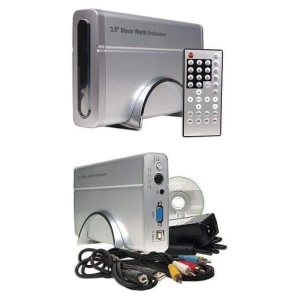Ohišje za trdi disk 3,5 USB 2.0 DivX ATA