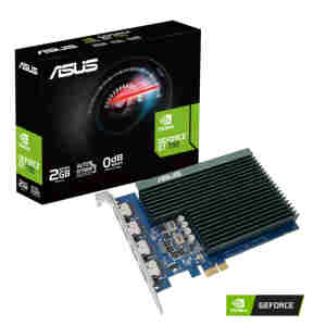 Grafična kartica nVidia GT730 Asus GT 730 - 2GB DDR5 - passivno hlajenje (90YV0H20-M0NA00)