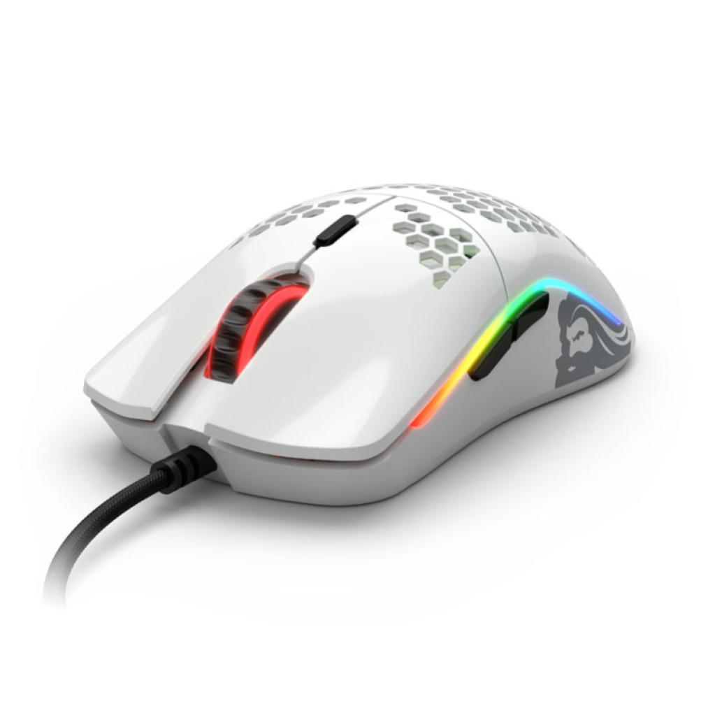 Miš Glorious USB GO-GWHITE M optična gaming 12000DPI RGB bela (GO-GWHITE) - slika 3