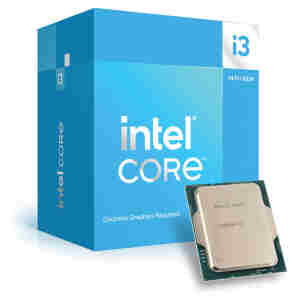Procesor Intel 1700 Core i3 14100F 4C/8T 3,5GHz/4,7GHz BOX 58W/110W brez grafike Intel