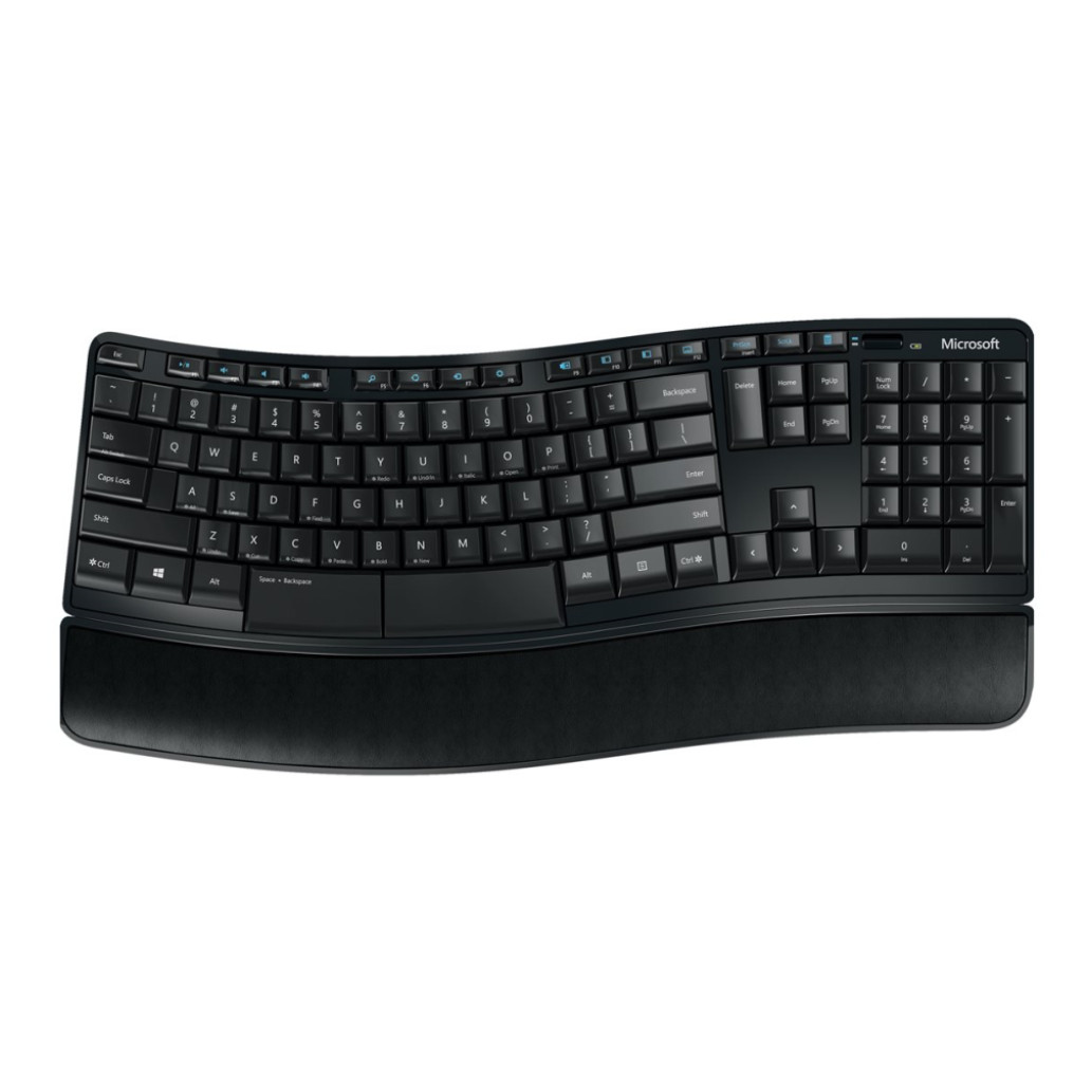 Tipkovnica in miš Microsoft brezžična desktop Sculpt Comfort Desktop ENG priložen naslon za zapestja SLO gravura (L3V-00021) - slika 3