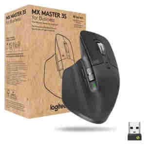 Miš brezžična + Bluetooth Logitech MX Master 3S Performance For Business 8000DPI Bolt reciever grafitna (910-006582)