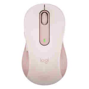 Miš brezžična + Bluetooth Logitech M650L 4000DPI Signature velikost L roza (910-006237)