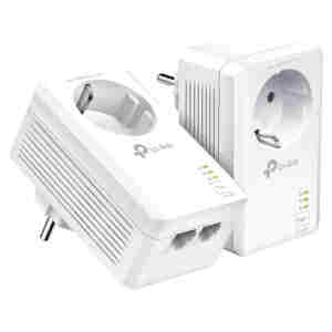 HPAV Powerline 2xLAN 220V TP-Link 1000Mbit/s (1+1) (TL-PA7027P KIT)