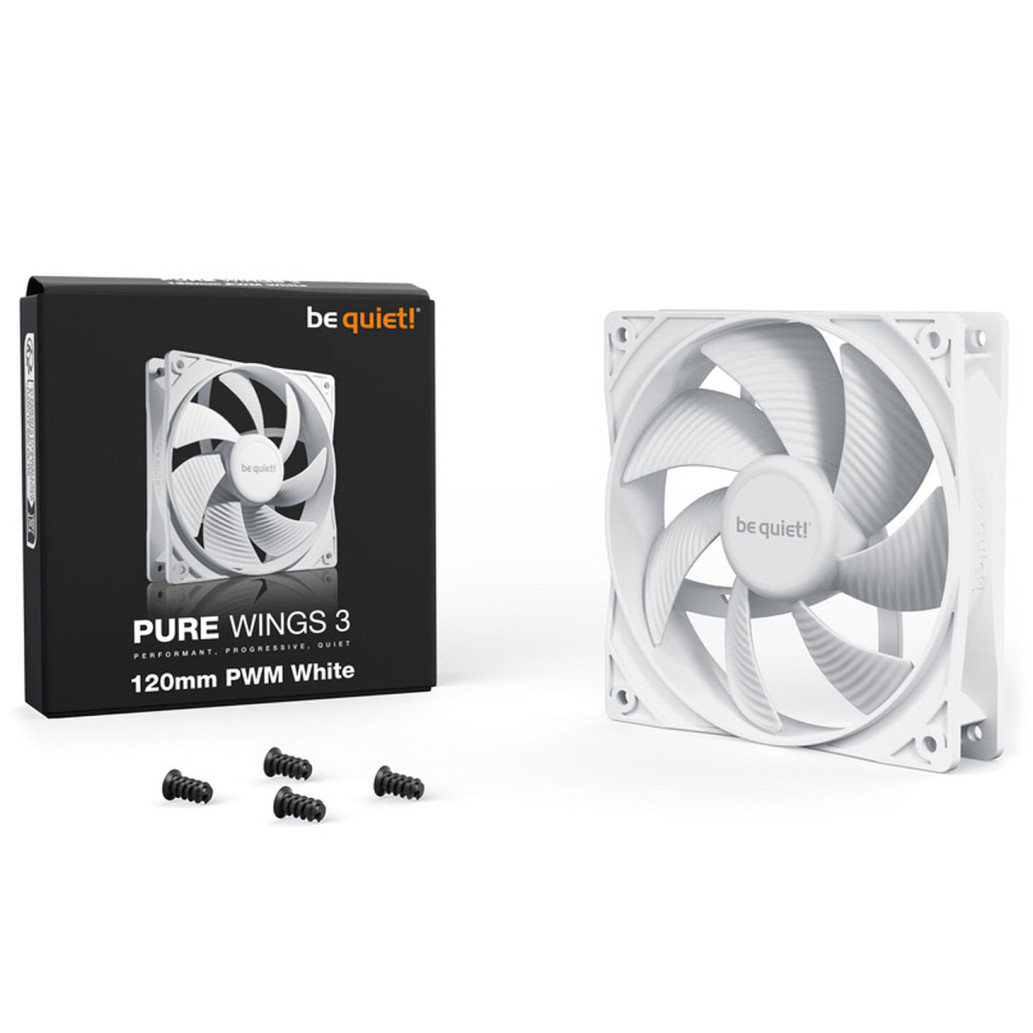 Ventilator be quiet! Pure Wings 3 120mm bela - slika 3