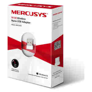 Brezžični mrežni adapter USB 2.0 MERCUSYS Nano WiFi4 802.11n N150 150Mbit/s Nano (MW150US)