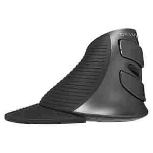 Miš brezžična + Bluetooth ergonomska Delux Vertical Mouse M618G DB 1600DPI 6 gumbov črna (M618G DB)