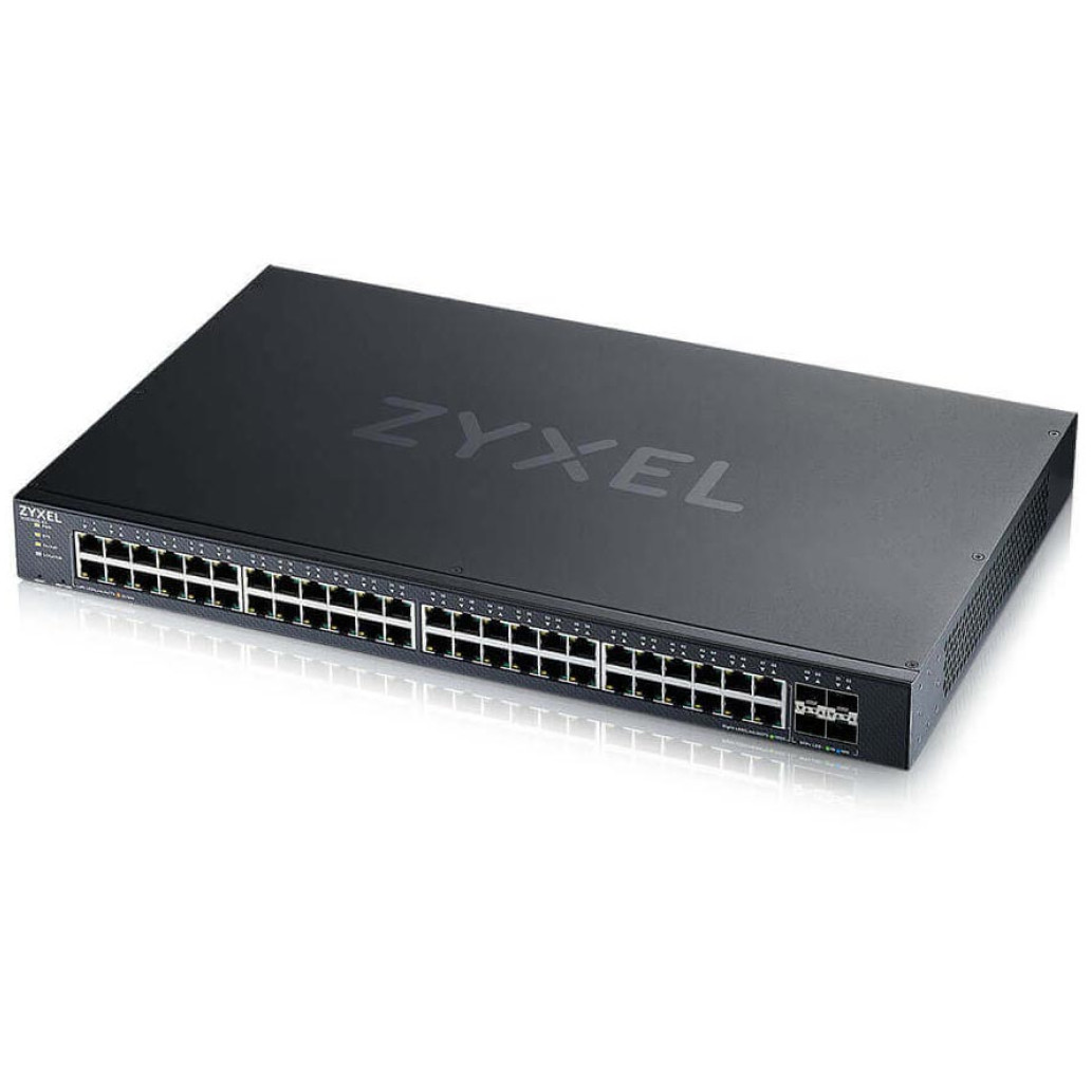 STIKALO 48-PORT POE + 4x SFP ZyXEL XGS1935-52HP 4x10g SFP+ 375W PoE (XGS1935-52HP-EU0101F)
