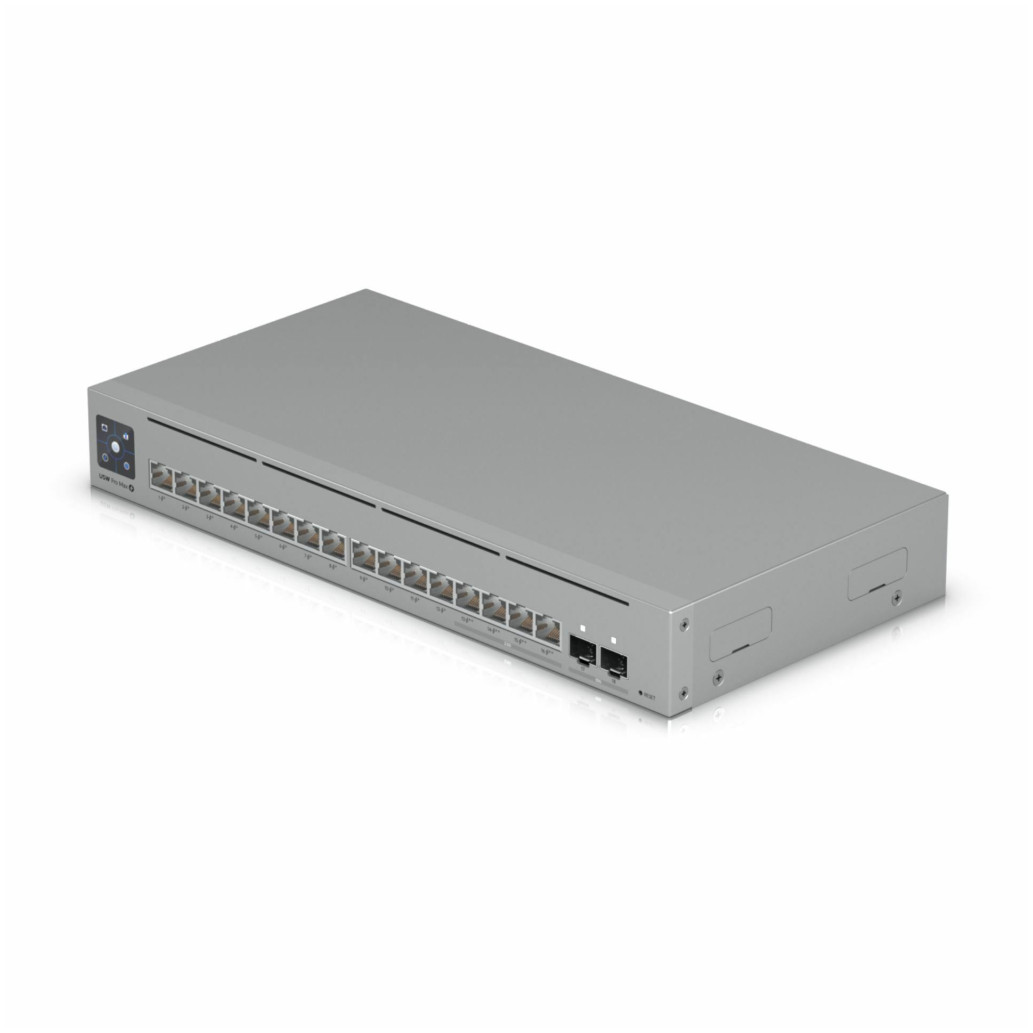 STIKALO 16-PORT + 2x SFP Ubiquiti UniFi 4x2,5Gbp/s 12x1Gbp/s 2x10g SFP+ Managed Rackmount (USW-PRO-MAX-16)