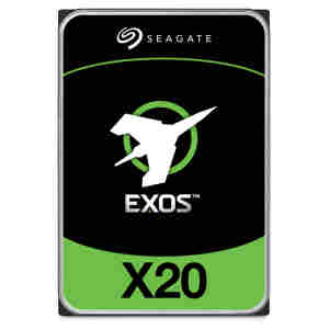 Trdi disk 20TB Seagate Exos X20 256MB - primeren za 24/7 delovanje (ST20000NM007D)