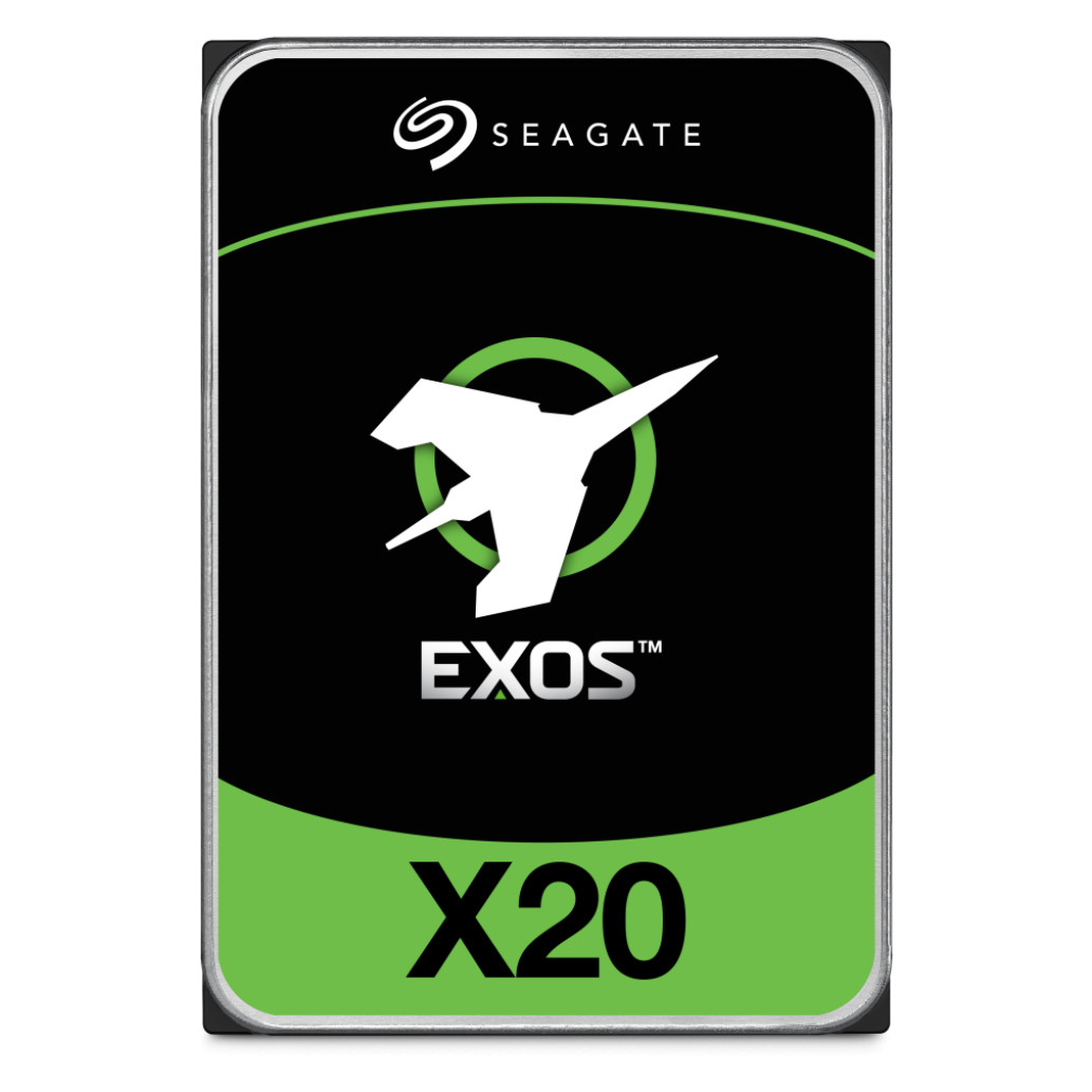Trdi disk 20TB Seagate Exos X20 256MB - primeren za 24/7 delovanje (ST20000NM007D)