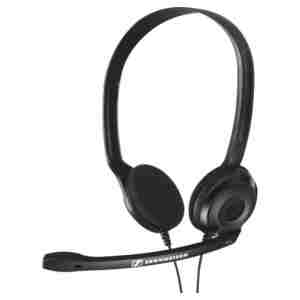 Slušalke žične naglavne 2x 3,5mm stereo Sennheiser PC 3 CHAT z mikrofonom (504195)