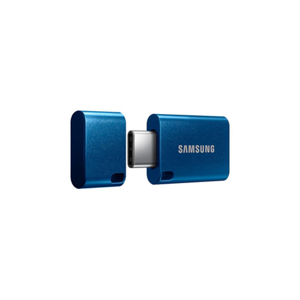 Spominski ključek 64GB USB 3.1/USB-C Samsung 300MB/s kovinski s pokrovčkom moder (MUF-64DA/APC) - slika 3