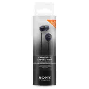 Slušalke žične ušesne Sony 1x3,5mm črne (MDREX15LPB.AE)
