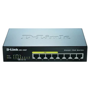 STIKALO 8-PORT D-link 100/1000 1000 (DGS-1008P/E)