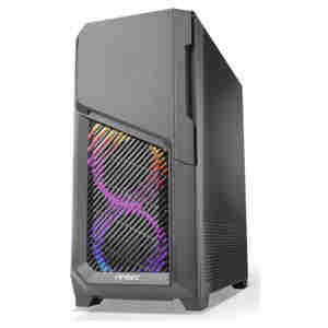 Ohišje Antec DP502 Flux Dark Phantom MidiATX - črna RGB