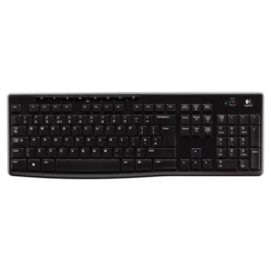 Tipkovnica brezžična Logitech K270 US international | SLO gravura črna (920-003738)