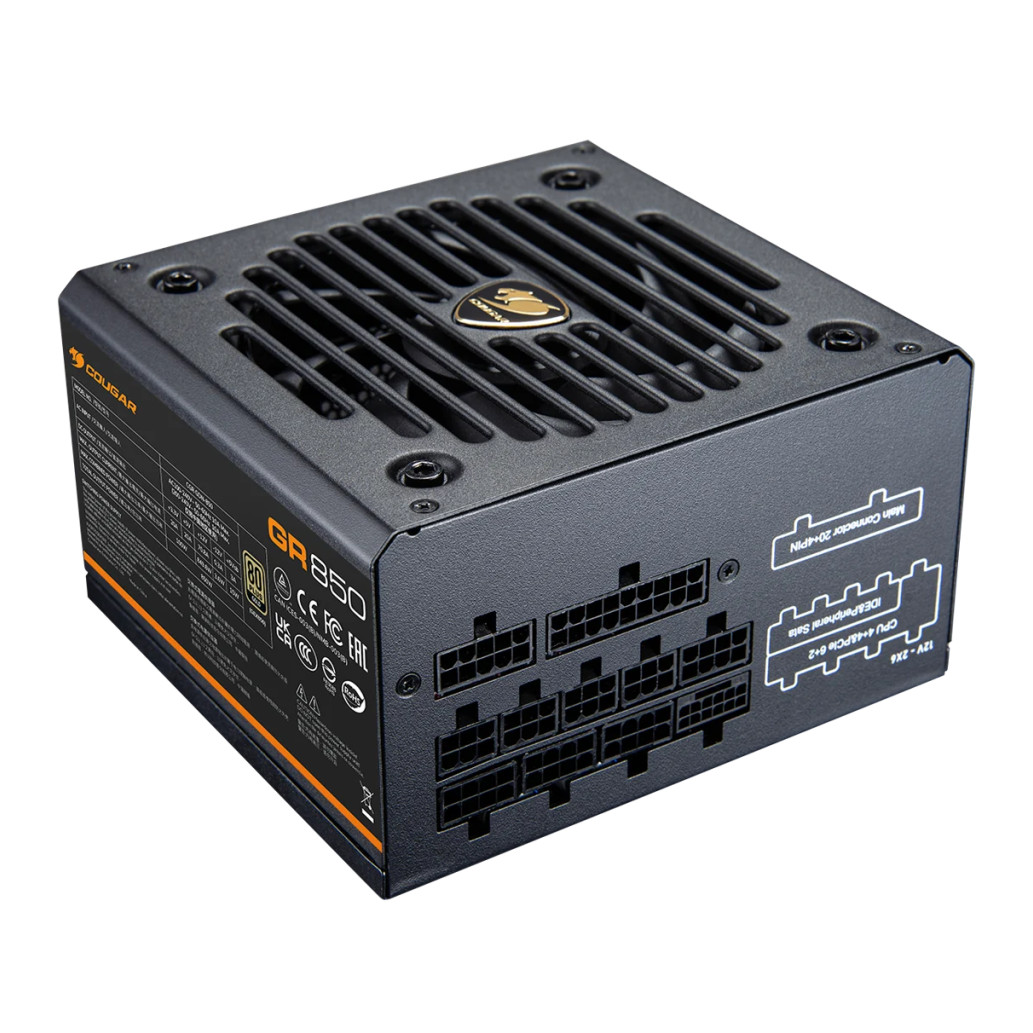 Napajalnik - 750W Cougar GR 750 80Plus Gold 91% ATX 3.1 (Gen5) Modular 120mm črna (CGR GDN-750) - slika 2