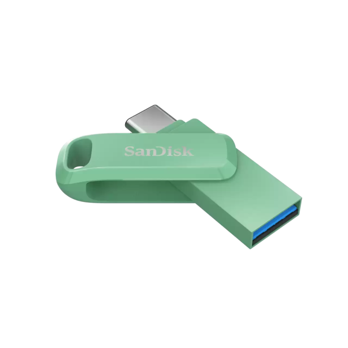 SanDisk 128GB Ultra Dual Drive Go USB-C/A 3.2 USB ključ (zelen) - slika 3