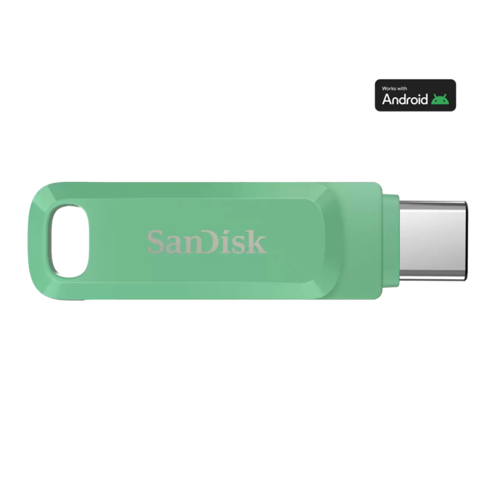 SanDisk 256GB Ultra Dual Drive Go USB-C/A 3.2 USB ključ (zelen) - slika 6
