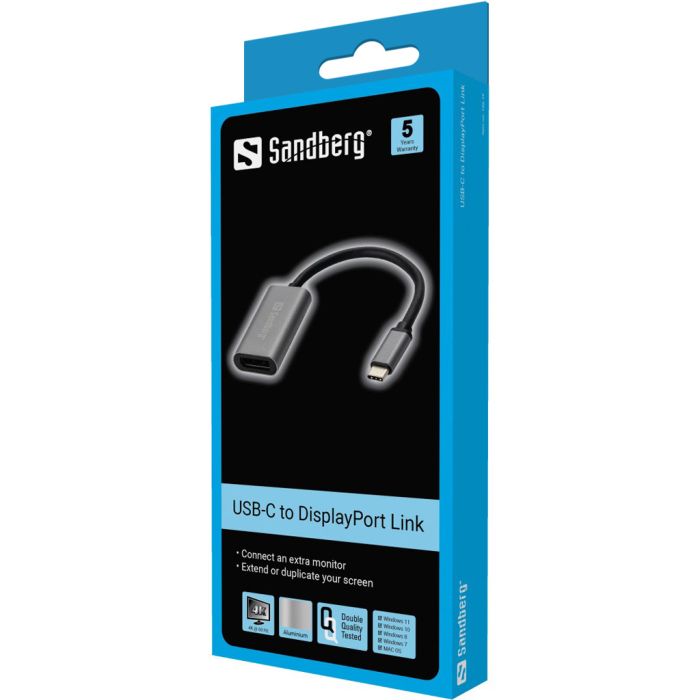 Sandberg USB-C na DisplayPort Link vmesnik - slika 3