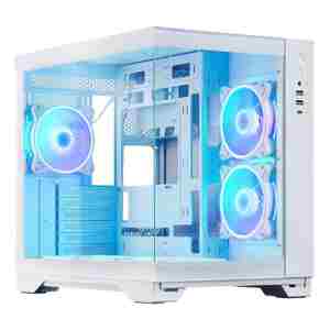 Chieftec VISIO USB3.2 Gen2 ATX A-RGB ohišje, belo