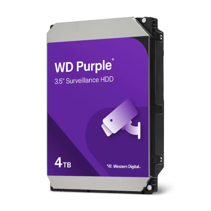 WD 4TB Purple 3,5 SATA 6Gb/s 5400rpm 128MB HDD disk - slika 3