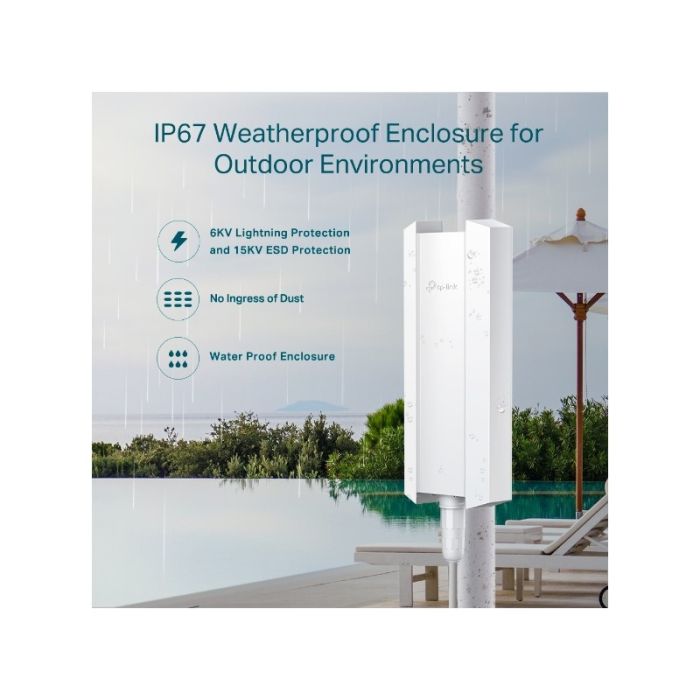 TP-LINK zunanja AX3000 Gigabit WiFi 6 dostopna točka EAP650-Outdoor - slika 5