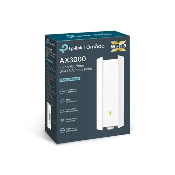 TP-LINK zunanja AX3000 Gigabit WiFi 6 dostopna točka EAP650-Outdoor - slika 6