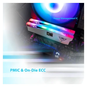 Patriot Viper Elite 5 RGB Kit 32GB (2x16GB) DDR5-6200 DIMM PC5-49600 CL42, 1.35V