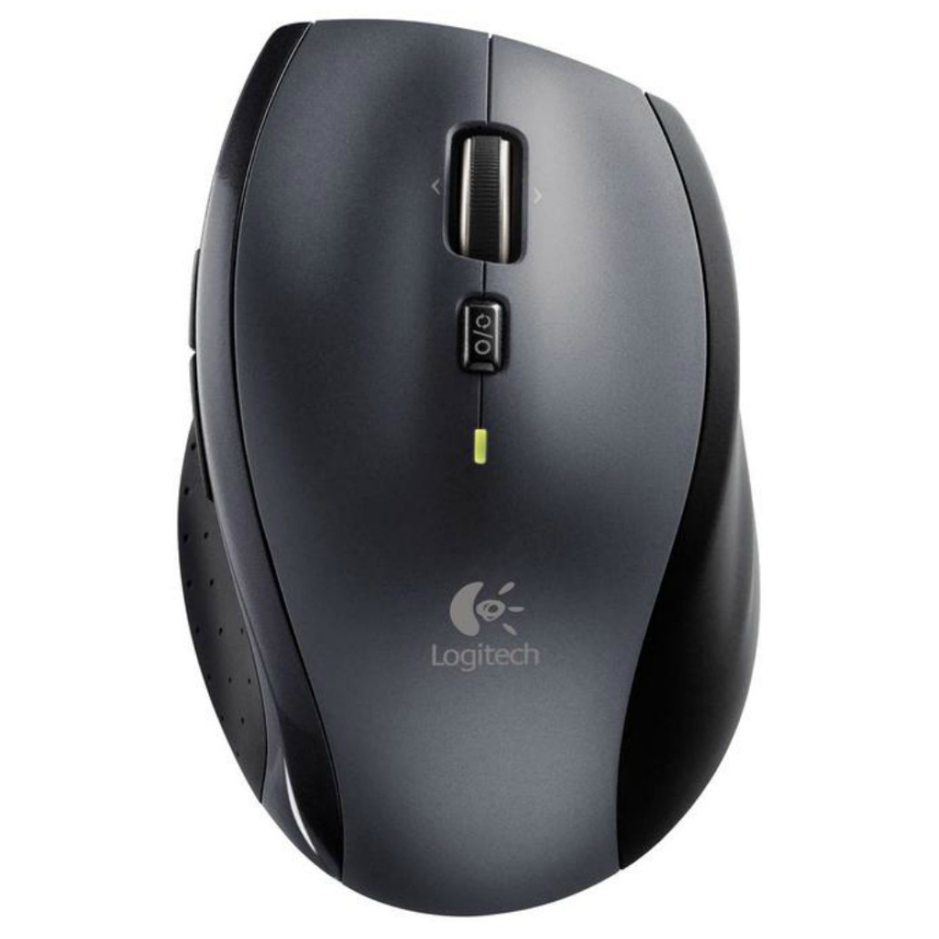 Miš brezžična ergonomska za desničarje Logitech M705 Marathon 1000DPI nano temno siva (910-001949) - slika 4