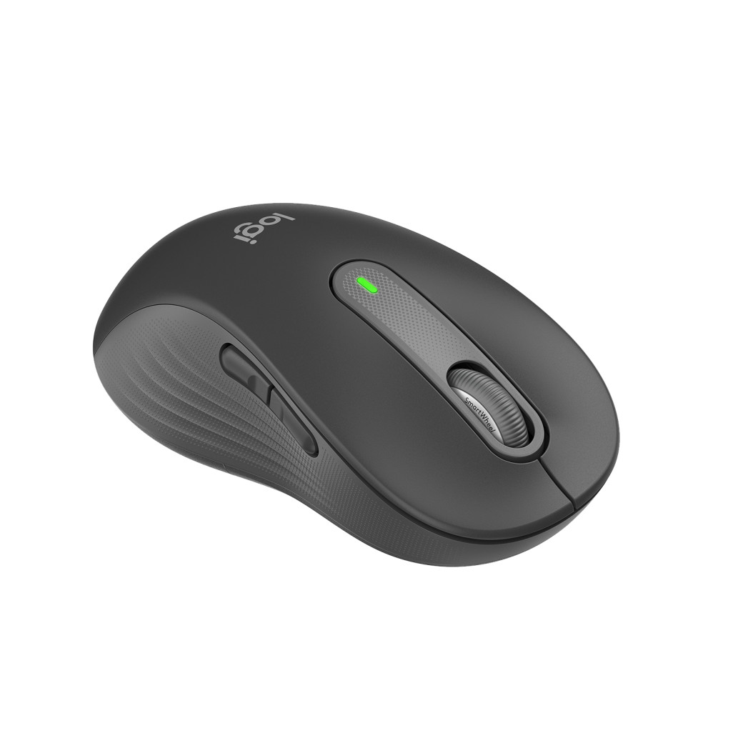 Miš brezžična + Bluetooth Logitech M650L 4000DPI za levičarje grafitna za levičarje (910-006239) - slika 3