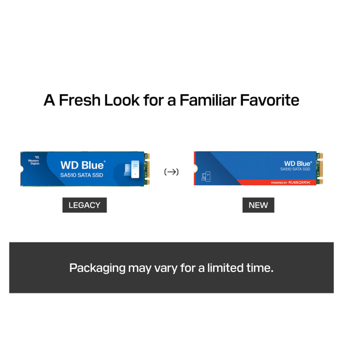 SanDisk 500GB WD Blue SA510 M.2 2280 SATA 6Gb/s SSD disk - slika 4