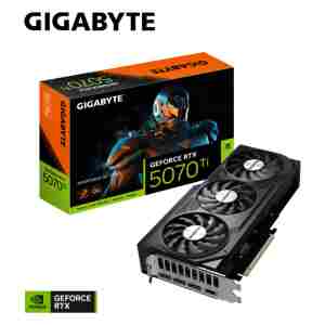 Grafična kartica GIGABYTE GeForce RTX 5070 Ti WINDFORCE OC V2 16G, 16GB GDDR7, PCI-E 5.0
