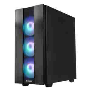 Chieftec GS-02B-OP HUNTER 2 A-RGB USB Type-C ATX ohišje, črno