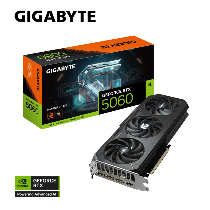 Grafična kartica GIGABYTE GeForce RTX 5060 Gaming OC 8G, 8GB GDDR7, PCI-E 5.0 - slika 3