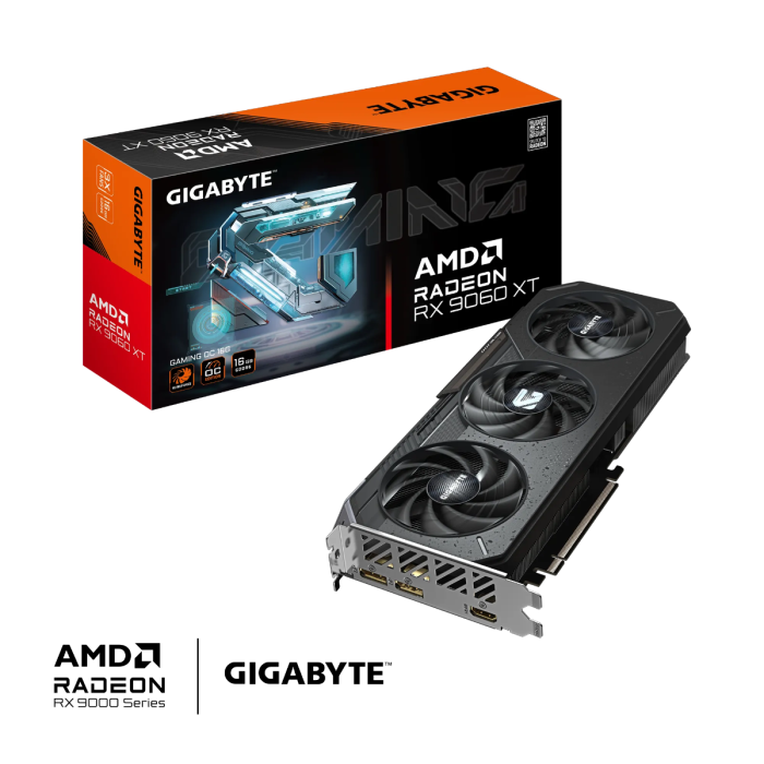 Grafična kartica GIGABYTE Radeon RX 9060 XT GAMING OC 16G, 16GB GDDR6, PCI-E 5.0 - slika 2