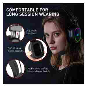 HAVIT Gamenote RGB LED slušalke z mikrofonom HV-H2016d