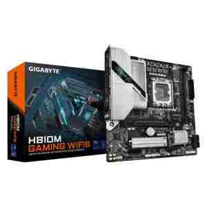 GIGABYTE H810M GAMING WIFI6, DDR5, SATA3, DP, USB3.2Gen1, Wi-Fi 6, LGA1851 mATX