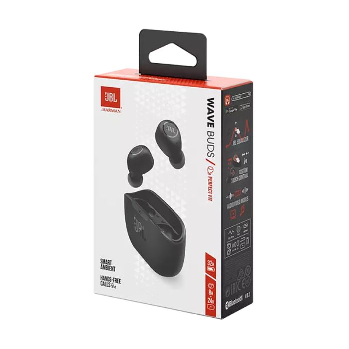 JBL Wave Buds BT5.2 In-ear slušalke z mikrofonom, črna - slika 3