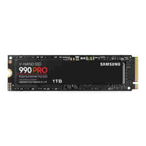 SSD 1TB M.2 80mm PCI-e 4.0 x4 NVMe, V-NAND, Samsung 990 PRO (MZ-V9P1T0BW)